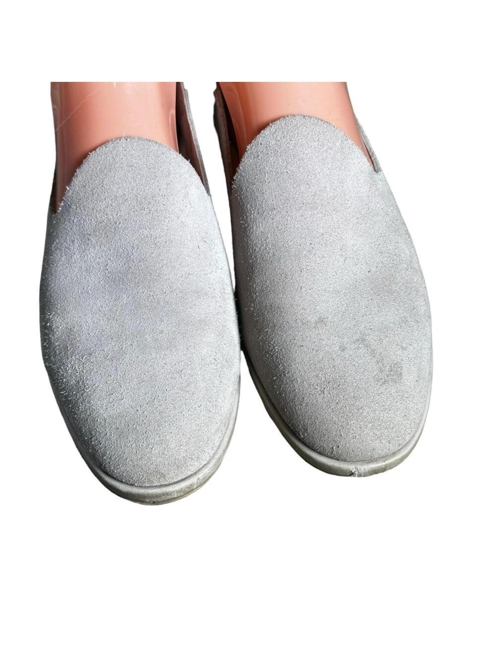 Pedro Garcia Yoshi Smoking Slipper Suede Loafer Pink Gray Mauve Flat 9 / 39 - Picture 7 of 16